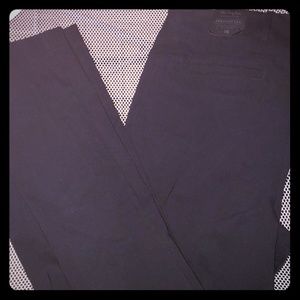 Straight leg black slacks